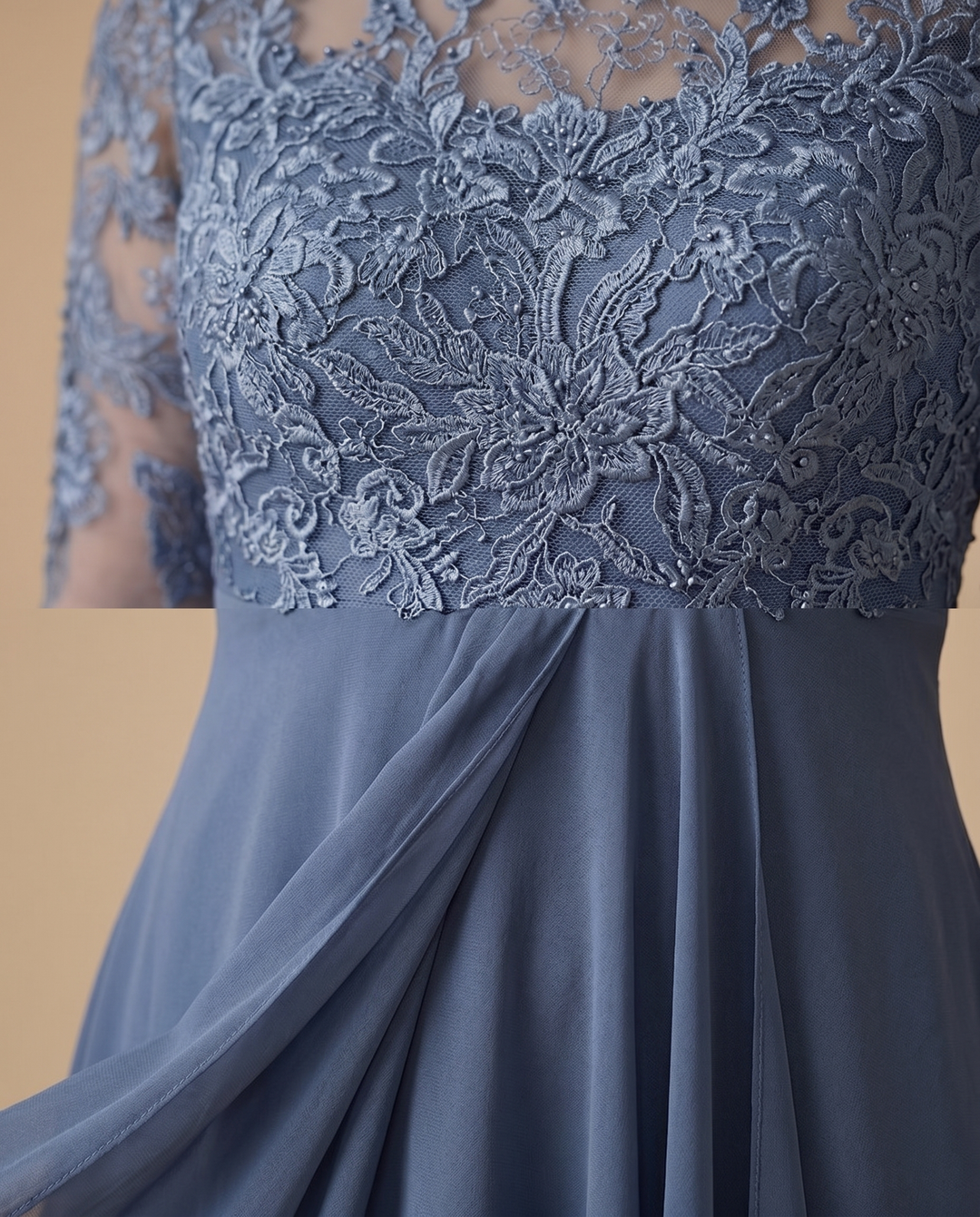 women's lace midi dress lace bodice detail