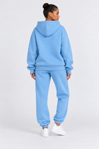 Solid Oversized Two-Piece Set studio blue-back