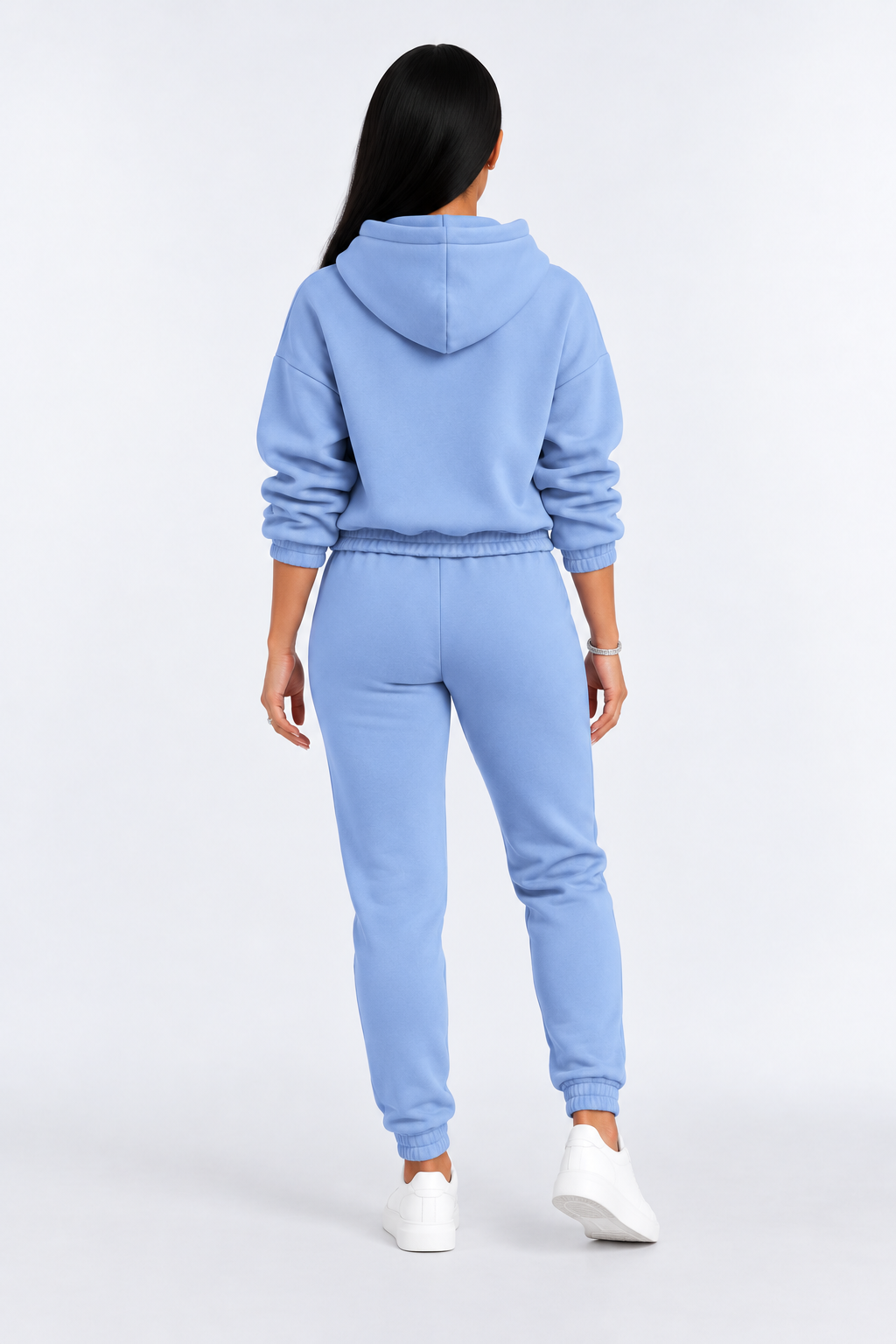 Stylish & Comfortable Tracksuit for Women - blue back - studio