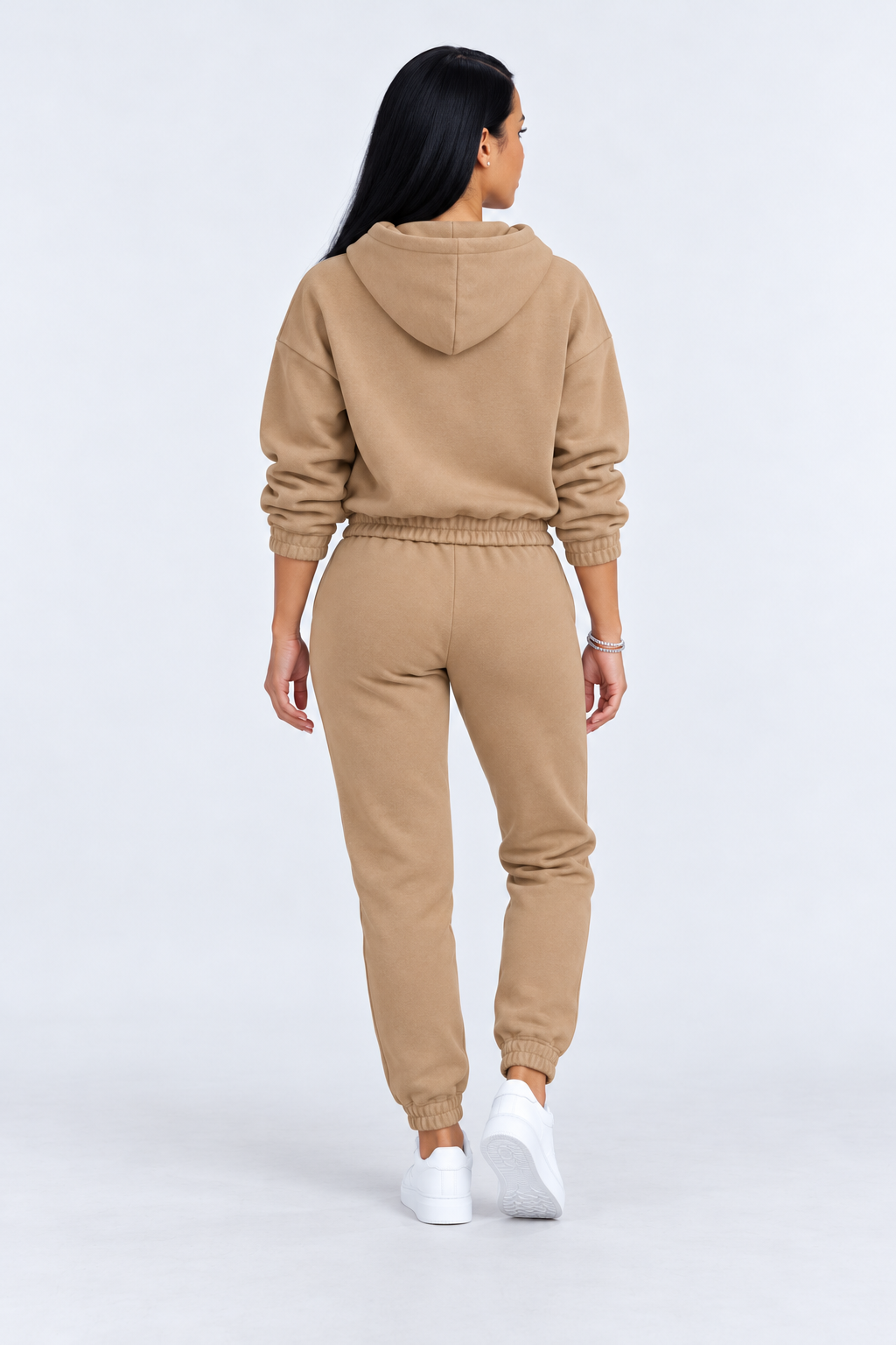 Stylish & Comfortable Tracksuit for Women - camel back - studio